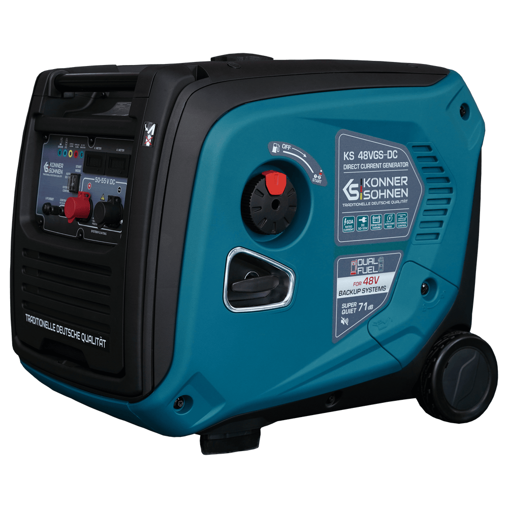Könner & Söhnen KS 48VGS-DC Direct current generator, version 50–55V gelijkstroom aggregaat | Rabe