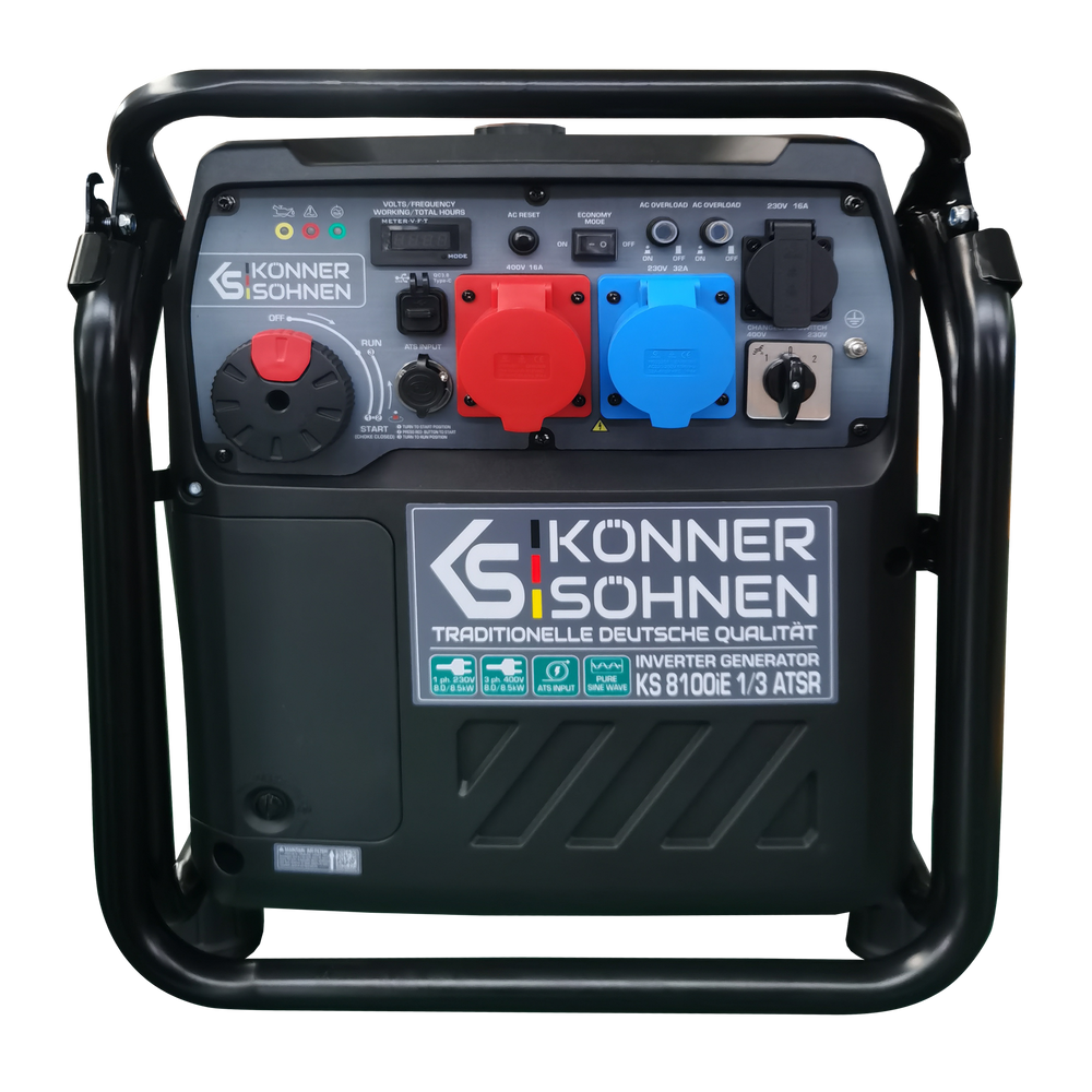 Könner & Söhnen KS 8100iE 1/3 ATSR inverter aggregaat 8,5 kW, foto 2