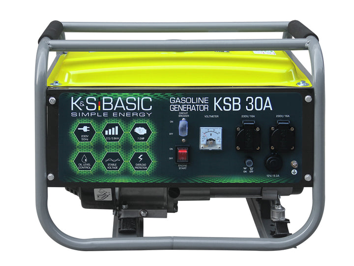 
  K&S Basic KSB 30A benzine aggregaat 2,8 kW | Rabe - Artikelnummer KSB 30A
