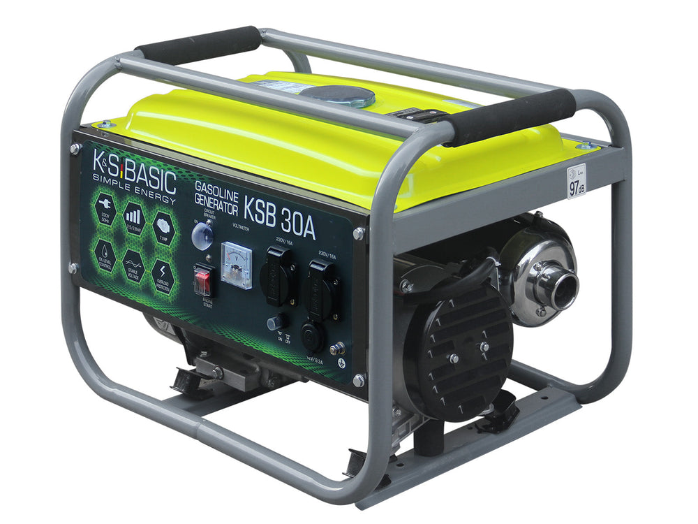 K&S Basic KSB 30A benzine aggregaat 2,8 kW, foto 3