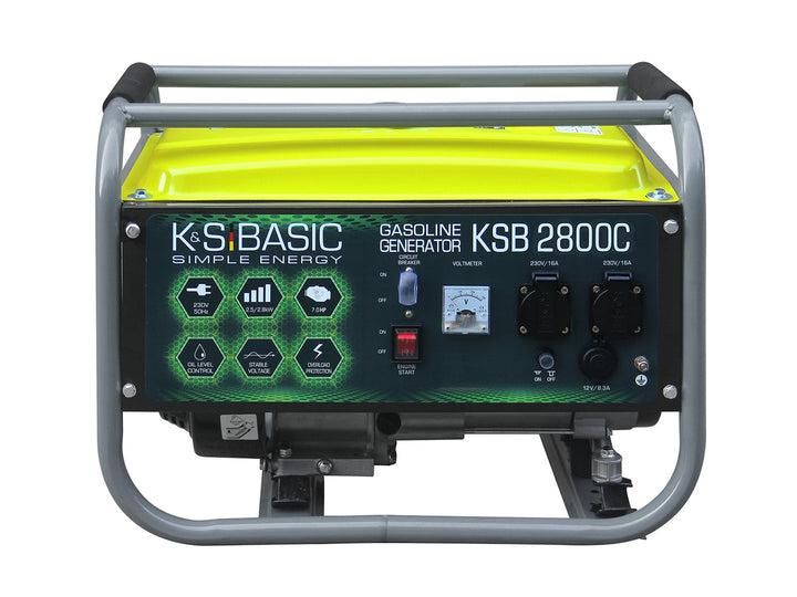 
  K&S Basic KSB 2800C benzine aggregaat 2,8 kW | Rabe - Artikelnummer KSB 2800C
