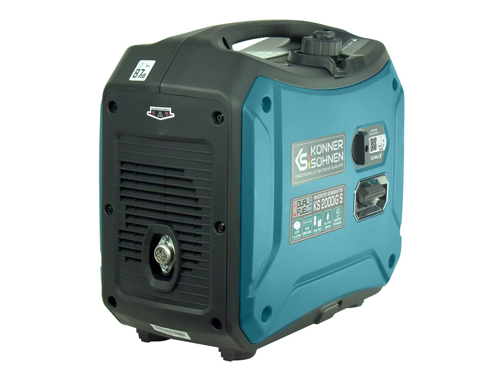 Könner & Söhnen KS 2000iG S inverter aggregaat op gas en benzine 2 kW, foto 7