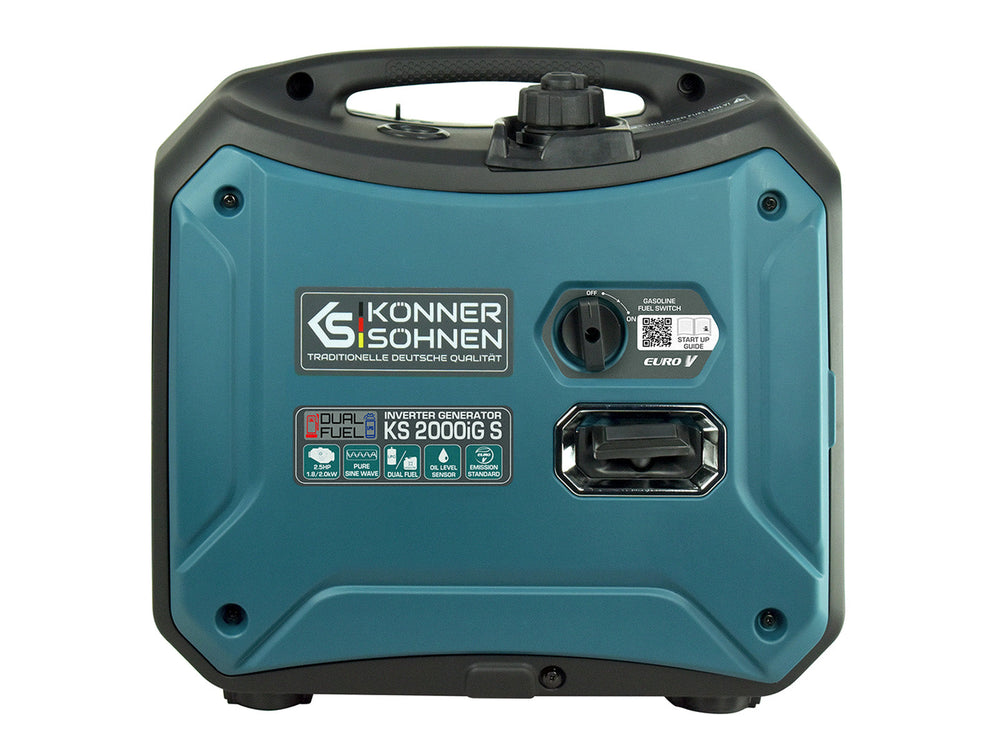 Könner & Söhnen KS 2000iG S inverter aggregaat op gas en benzine 2 kW, foto 6