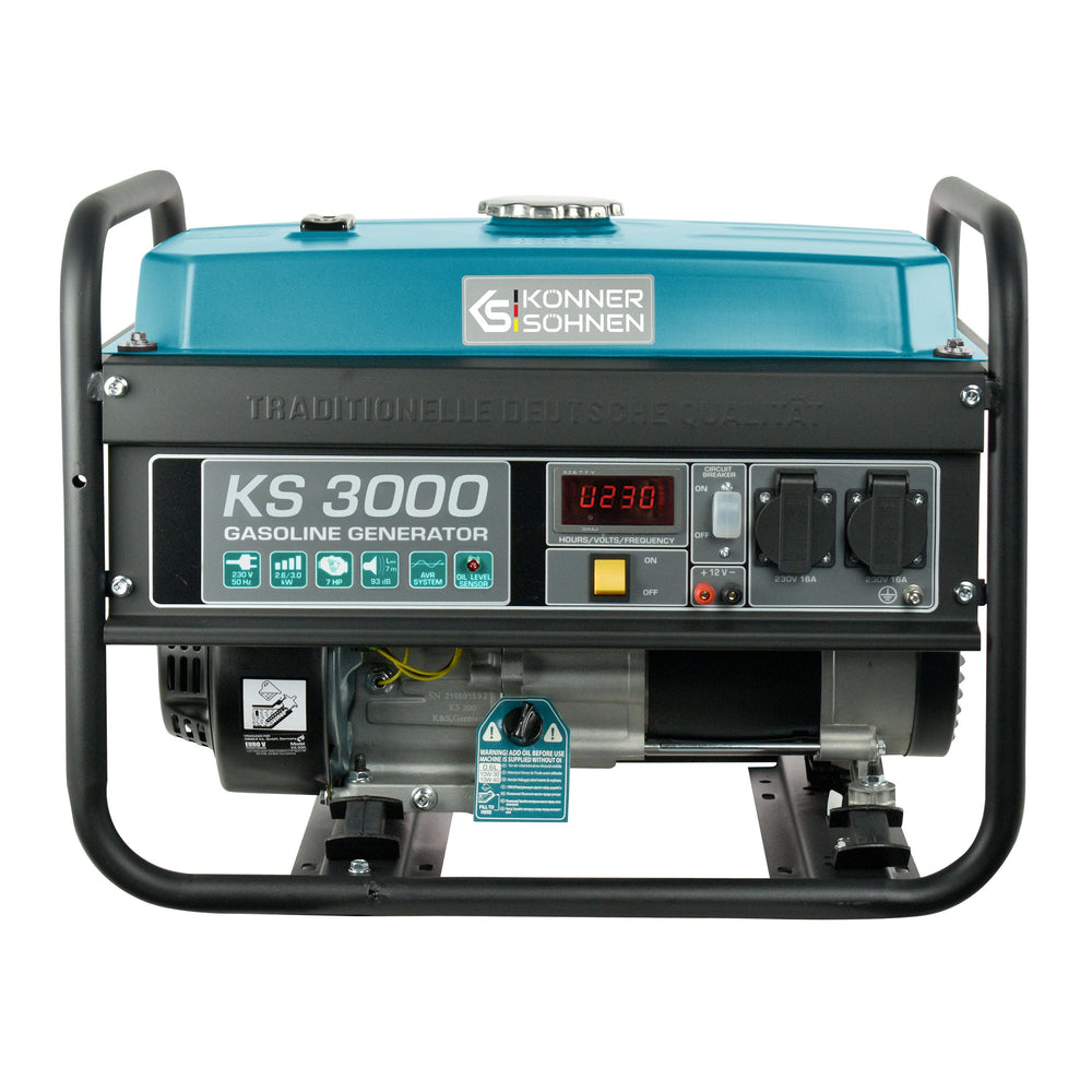 Könner & Söhnen KS 3000 benzine aggregaat 3 kW | Rabe