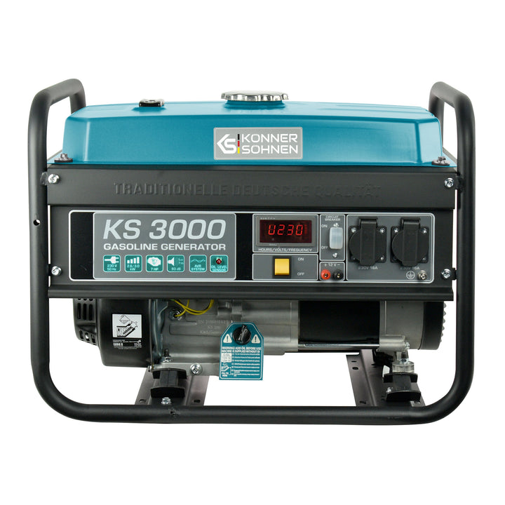 
  Könner & Söhnen KS 3000 benzine aggregaat 3 kW | Rabe - Artikelnummer KS 3000
