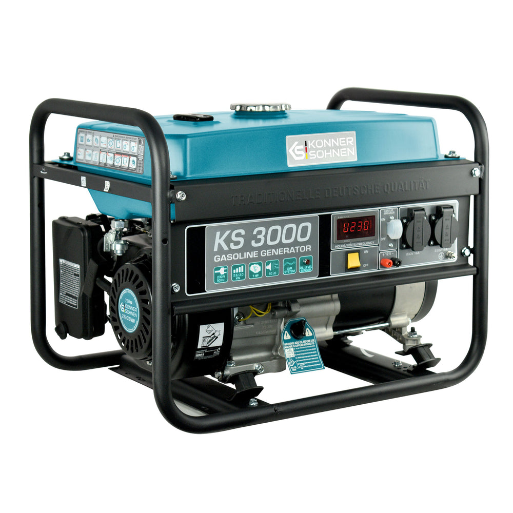 Könner & Söhnen KS 3000 benzine aggregaat 3 kW, foto 2