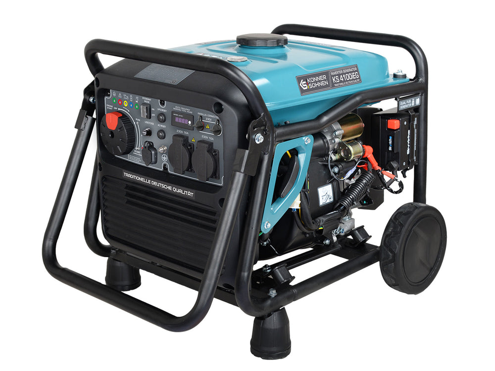Könner & Söhnen KS 4100iEG inverter aggregaat op gas en benzine 4 kW, foto 3
