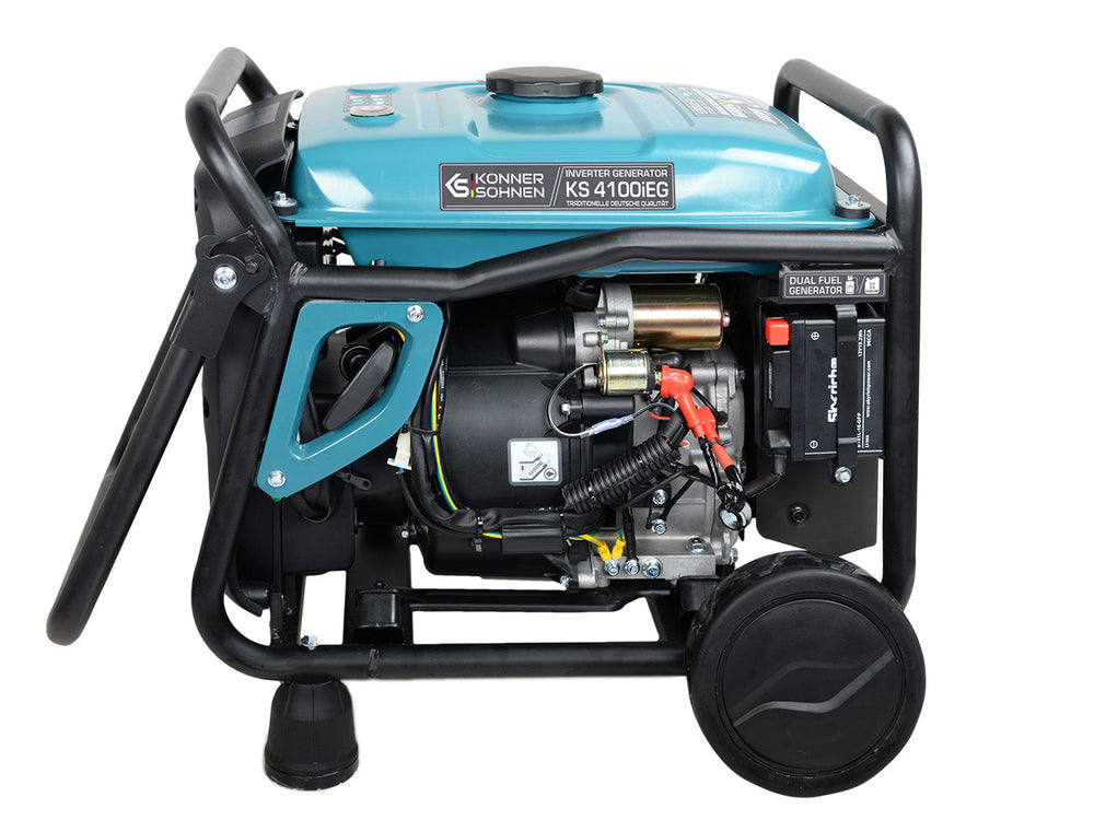 Könner & Söhnen KS 4100iEG inverter aggregaat op gas en benzine 4 kW, foto 5