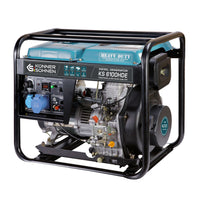Könner & Söhnen KS 6100HDE (EURO V) diesel aggregaat 5,5 kW, foto 3