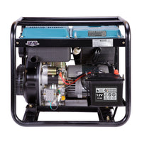 Könner & Söhnen KS 6100HDE (EURO V) diesel aggregaat 5,5 kW, foto 4