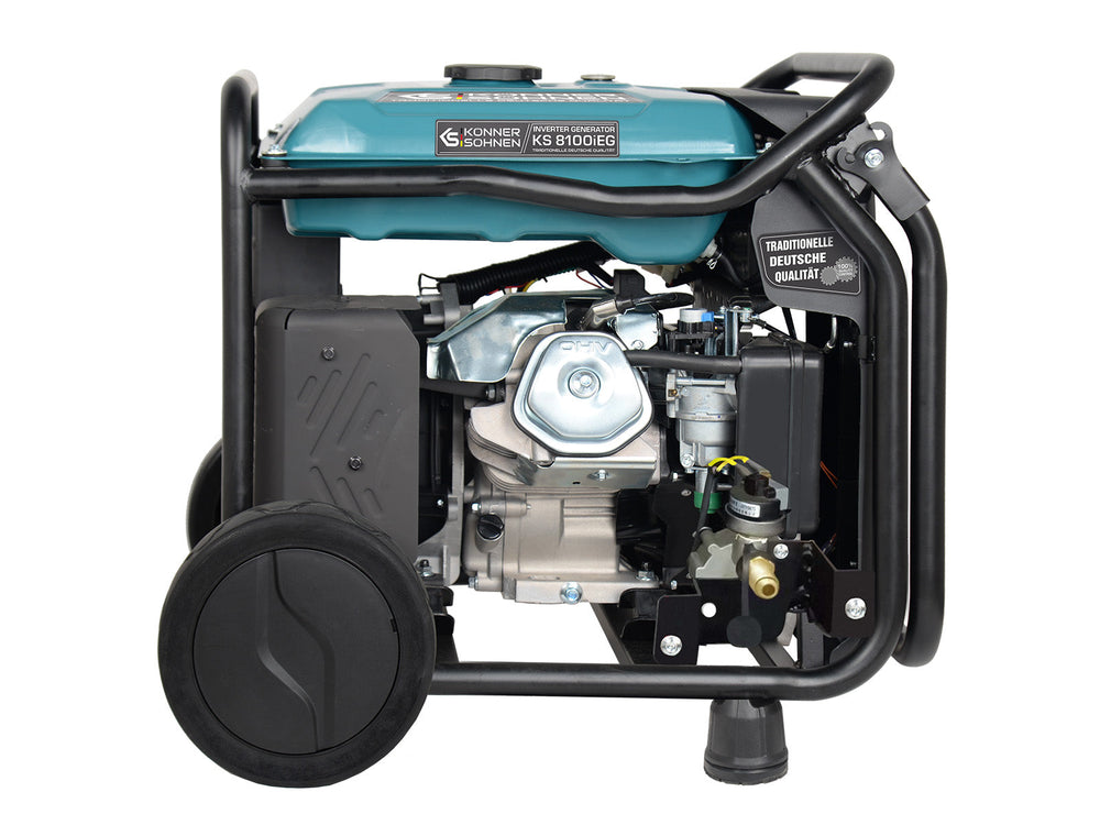 Könner & Söhnen KS 8100iEG inverter aggregaat op gas en benzine 8,5 kW, foto 7