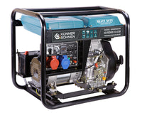 Könner & Söhnen KS 9100HDE-1/3 ATSR (EURO V) diesel aggregaat 6,5 kW, foto 2
