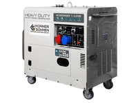 Könner & Söhnen KS 9200HDES-1/3 ATSR (EURO V) diesel aggregaat 6,5 kW, foto 2