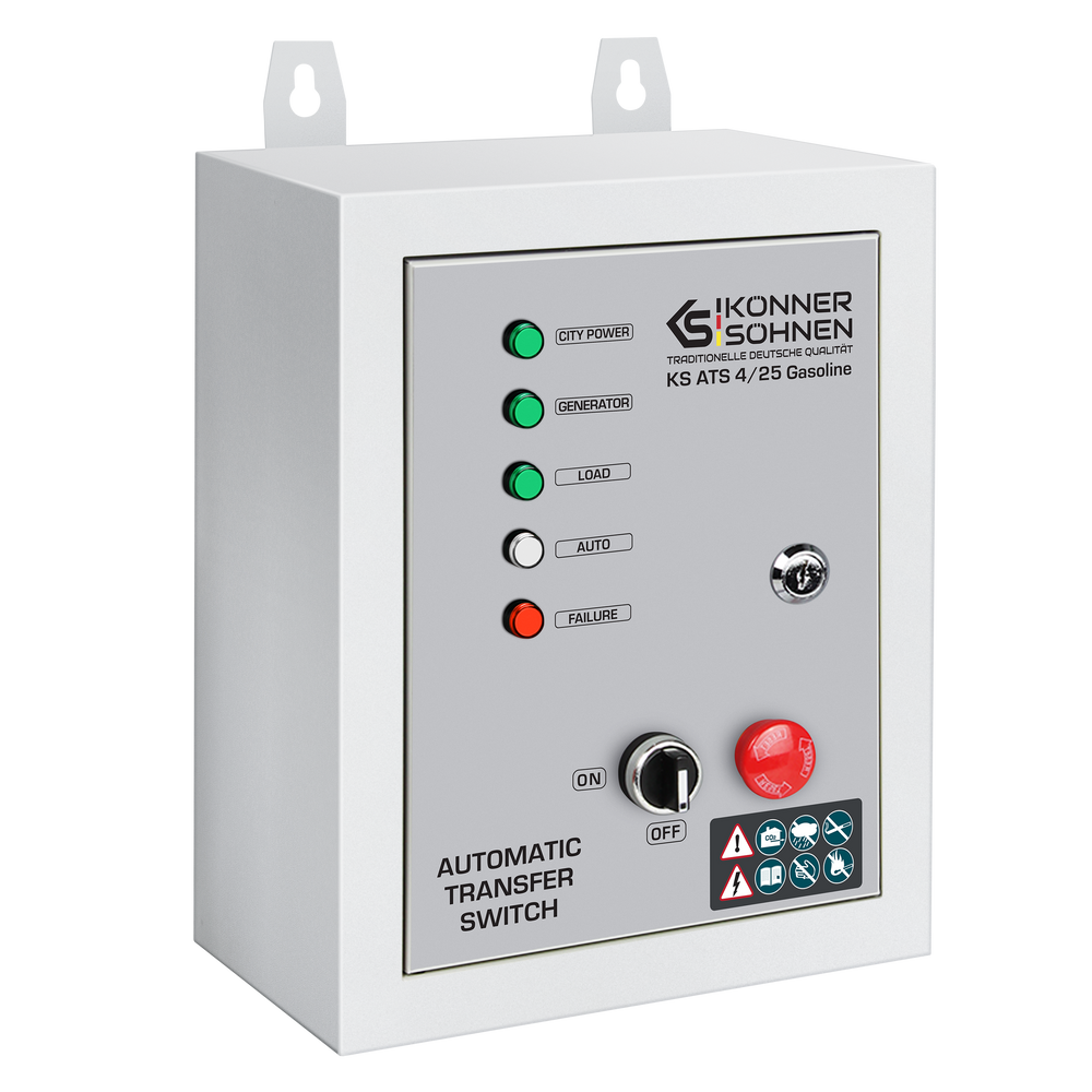 Könner & Söhnen KS ATS 4/25 Gasoline automatische omschakelaar (ATS), foto 3