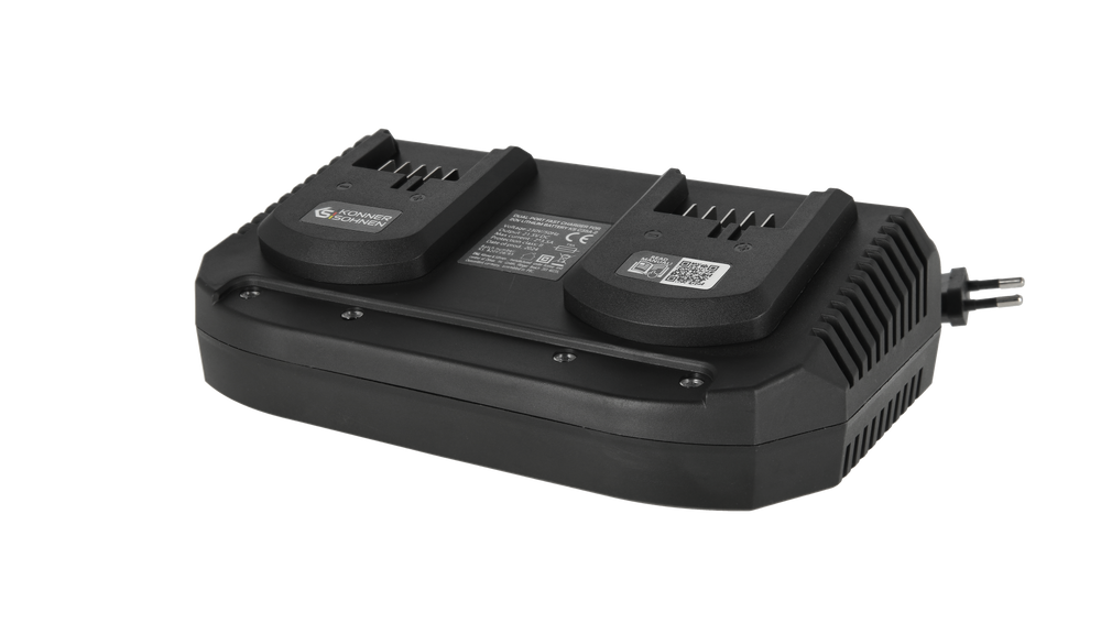 Könner & Söhnen KS C35A-2 dubbele oplader voor 20V oplaadbare batterijen | Rabe