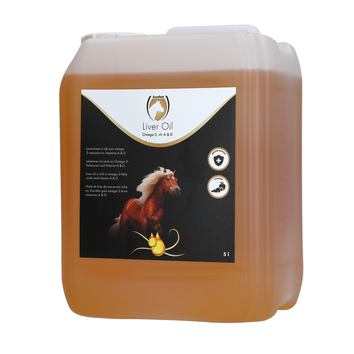
  Excellent Horse Liver Oil 5 l - artikelnummer LEVE005000
