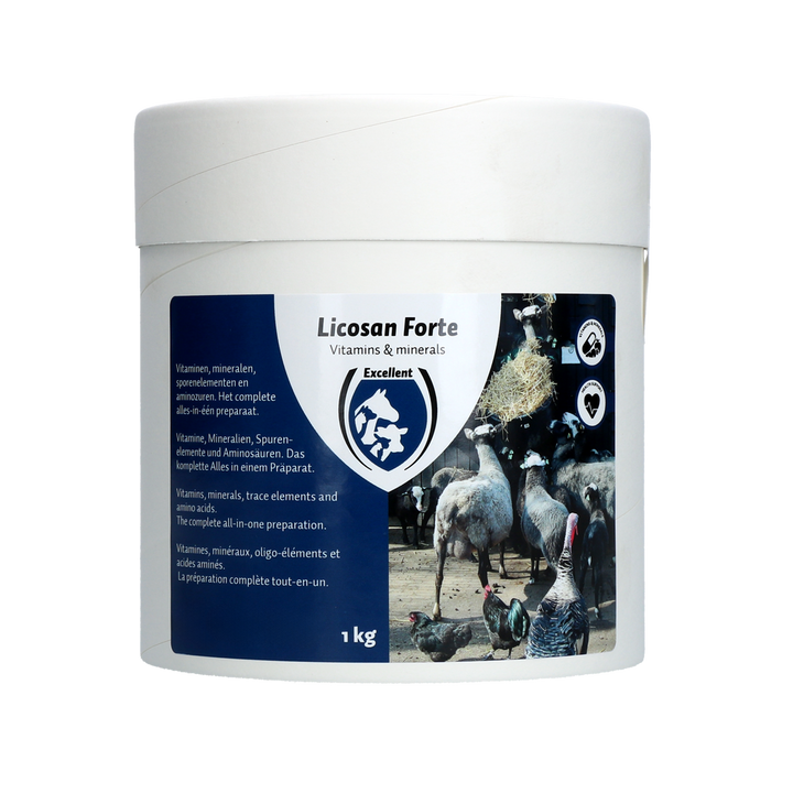 
  Excellent Licosan Forte (alle dieren) 1 kg - artikelnummer LICO0005
