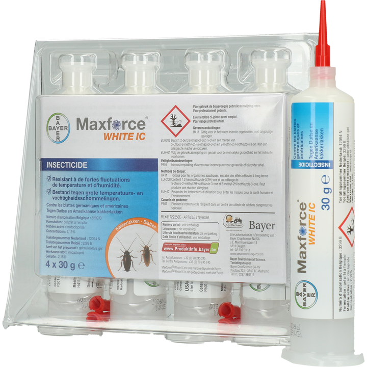 
  Maxforce White IC 4 x 30 g - artikelnummer MAXF0035
