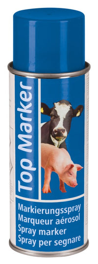 Topmarker Merkspray Blauw