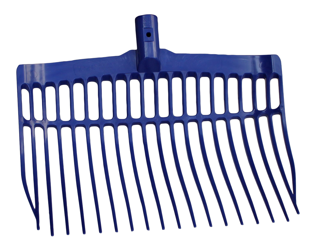 Mestvork zonder steel Blauw