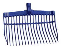Mestvork zonder steel Blauw