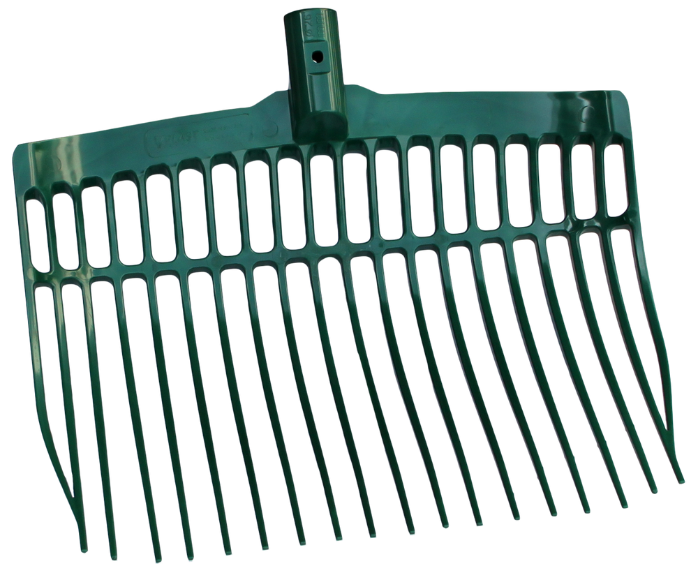 Mestvork zonder steel Groen