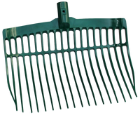 Mestvork zonder steel Groen