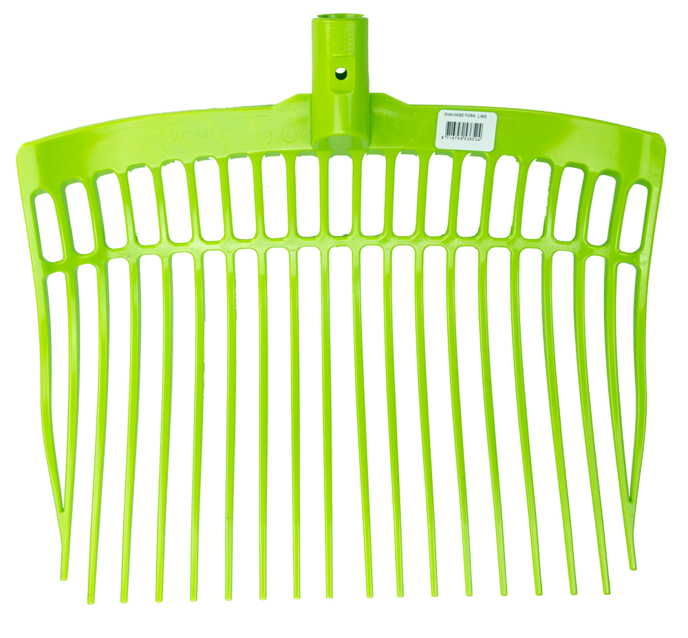 Mestvork zonder steel Limegroen