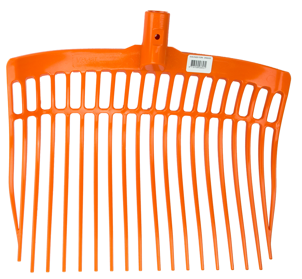 Mestvork zonder steel Oranje