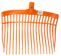 Mestvork zonder steel Oranje