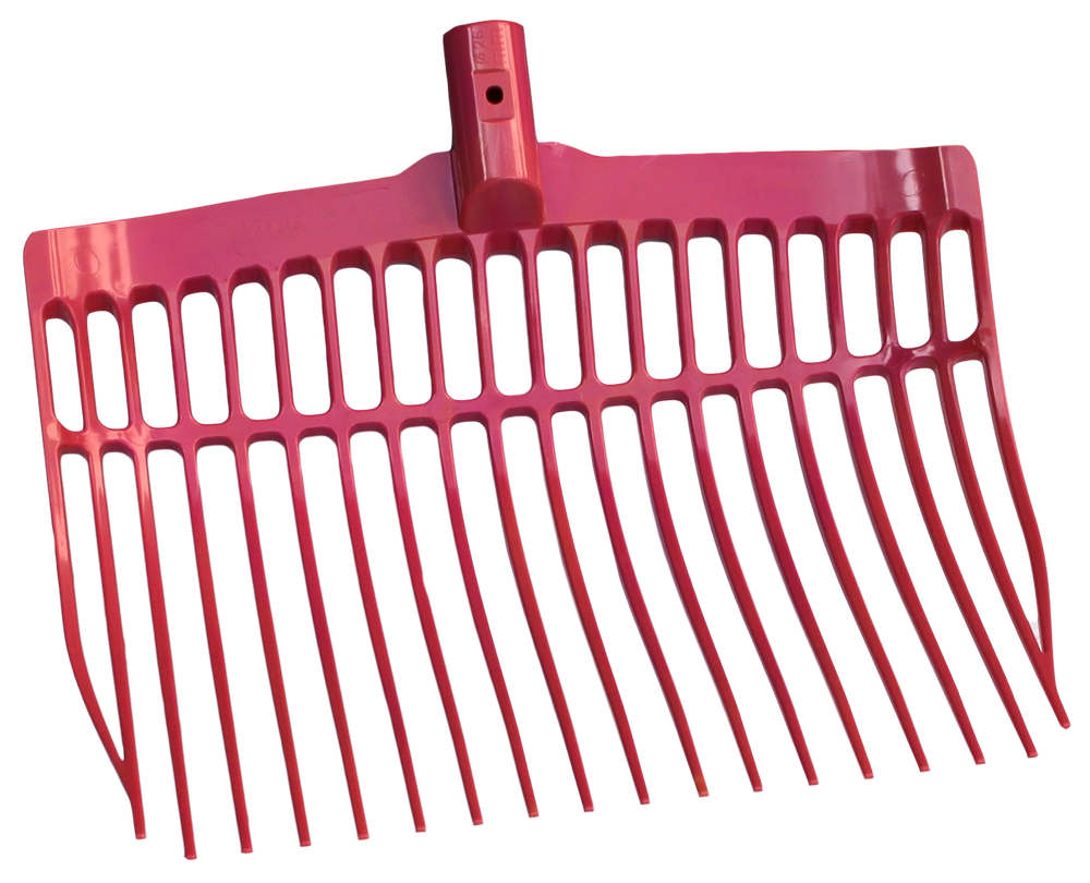 Mestvork zonder steel Roze