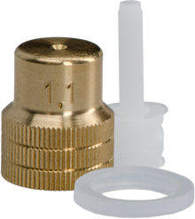 Mesto Spuitdop 1,1 mm met Wervel