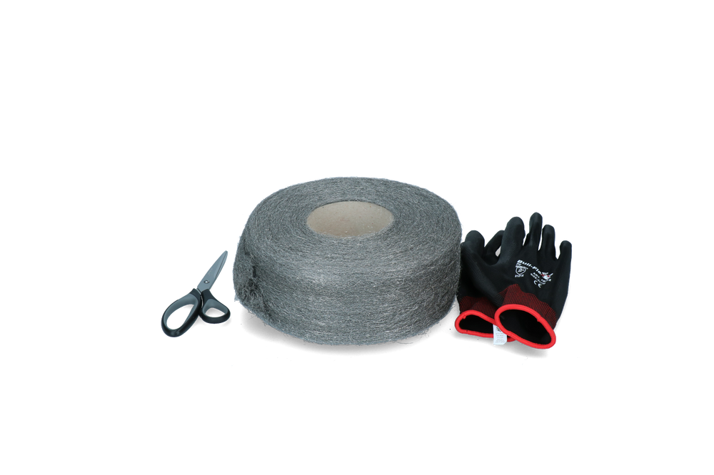 Mouse & Rat Stop RVS Staalwol 1 kg Set