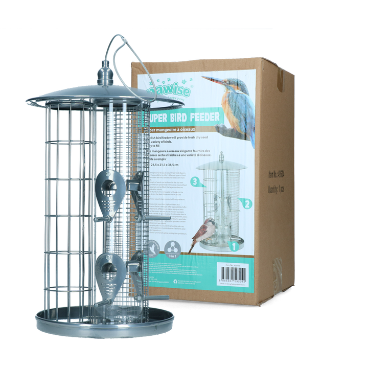
  Pawise Super Bird Feeder 3 in 1 - artikelnummer PAWI49504

