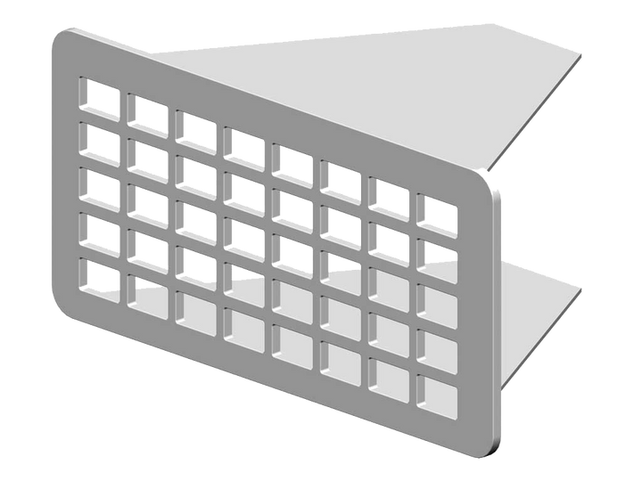 
  RenoFix RVS Renovatierooster 5 x 10,5 cm - artikelnummer RENO0050
