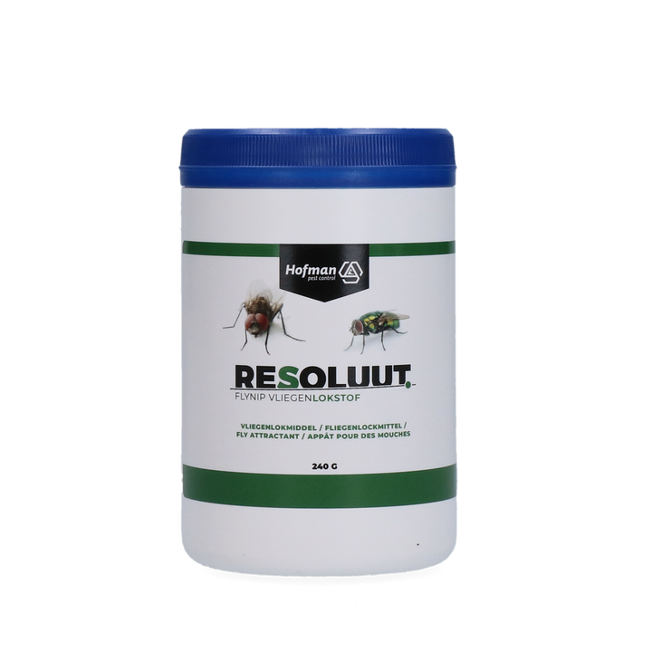 
  Resoluut FlyNip Vliegenlokstof 240 g - artikelnummer RESO03019
