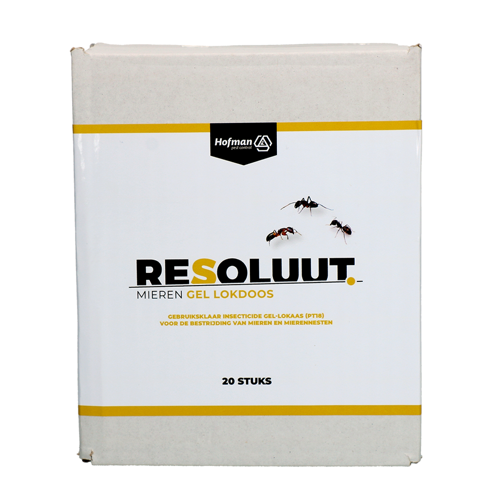 Resoluut Mieren Gel Lokdoos 20 stuks