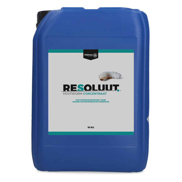 
  Resoluut Houtworm Concentraat 10 kg - artikelnummer RESO1010
