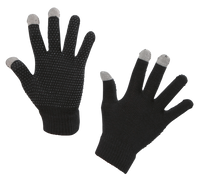 Rijhandschoen Magic Touch zwart 1size4all