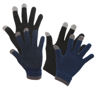 Rijhandschoen Magic Touch zwart 1size4all