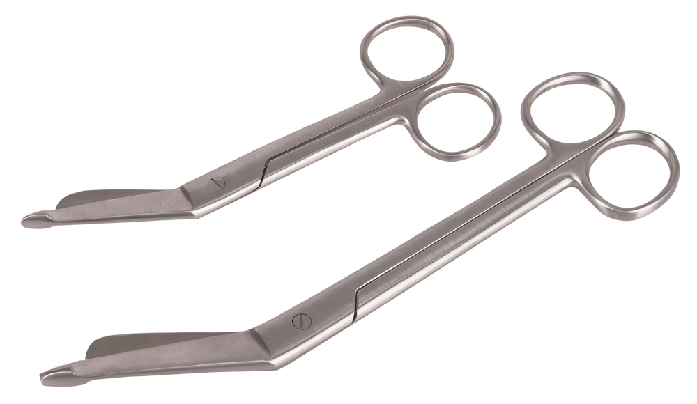 Verbandschaar RVS 145 mm (zonder kartelrand) 145 mm
