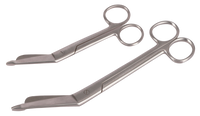 Verbandschaar RVS 145 mm (zonder kartelrand) 200 mm