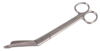 Verbandschaar RVS 145 mm (zonder kartelrand) 200 mm