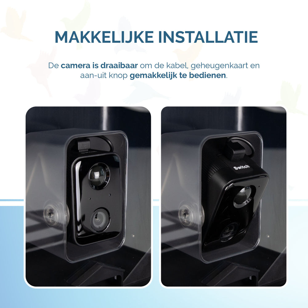 AI Bird Feeder met Camera