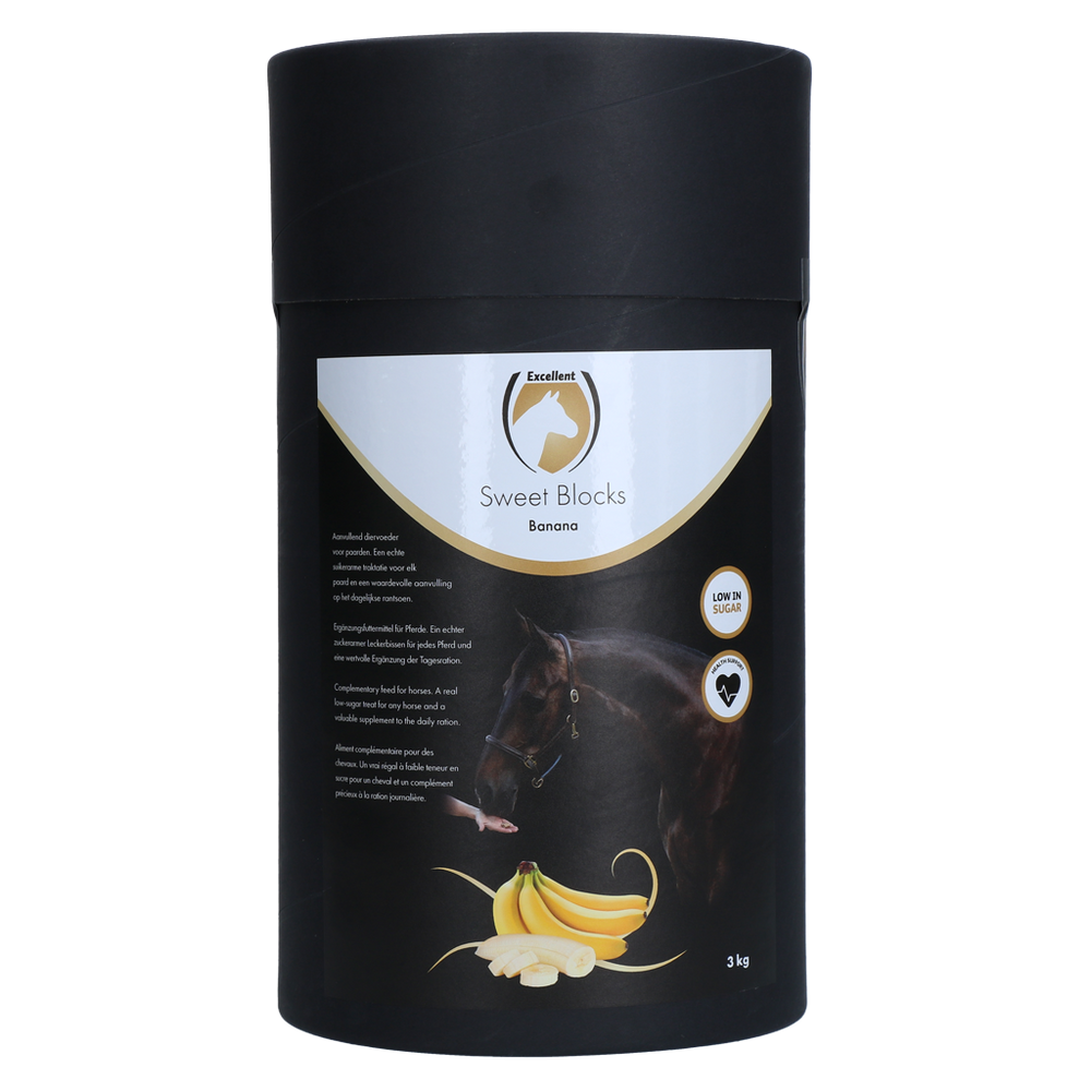 Excellent Horse Sweet Blocks Banana 3 kg
