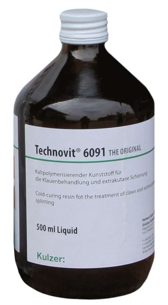 
  Technovit 6091 Vloeistof 500 ml - artikelnummer TECH0004
