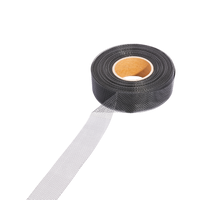 Ventilatieband RVS Zwart 30 m x 5 cm