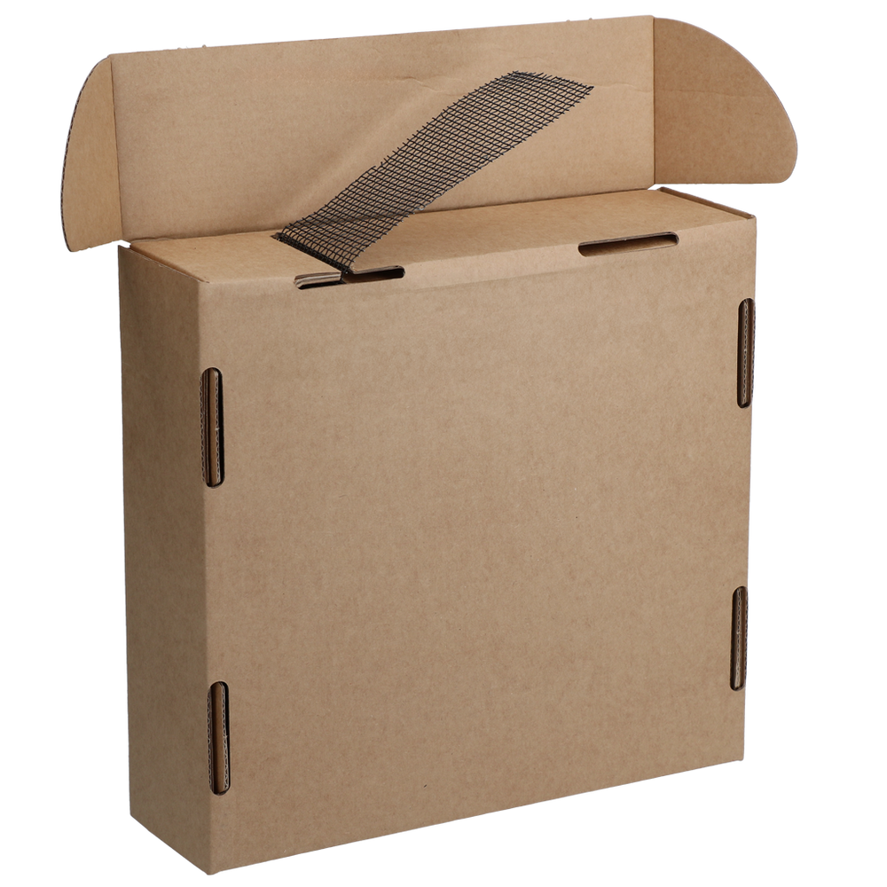 Ventilatieband RVS Zwart 30 m x 10 cm