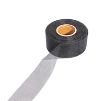 Ventilatieband RVS Zwart 30 m x 8 cm