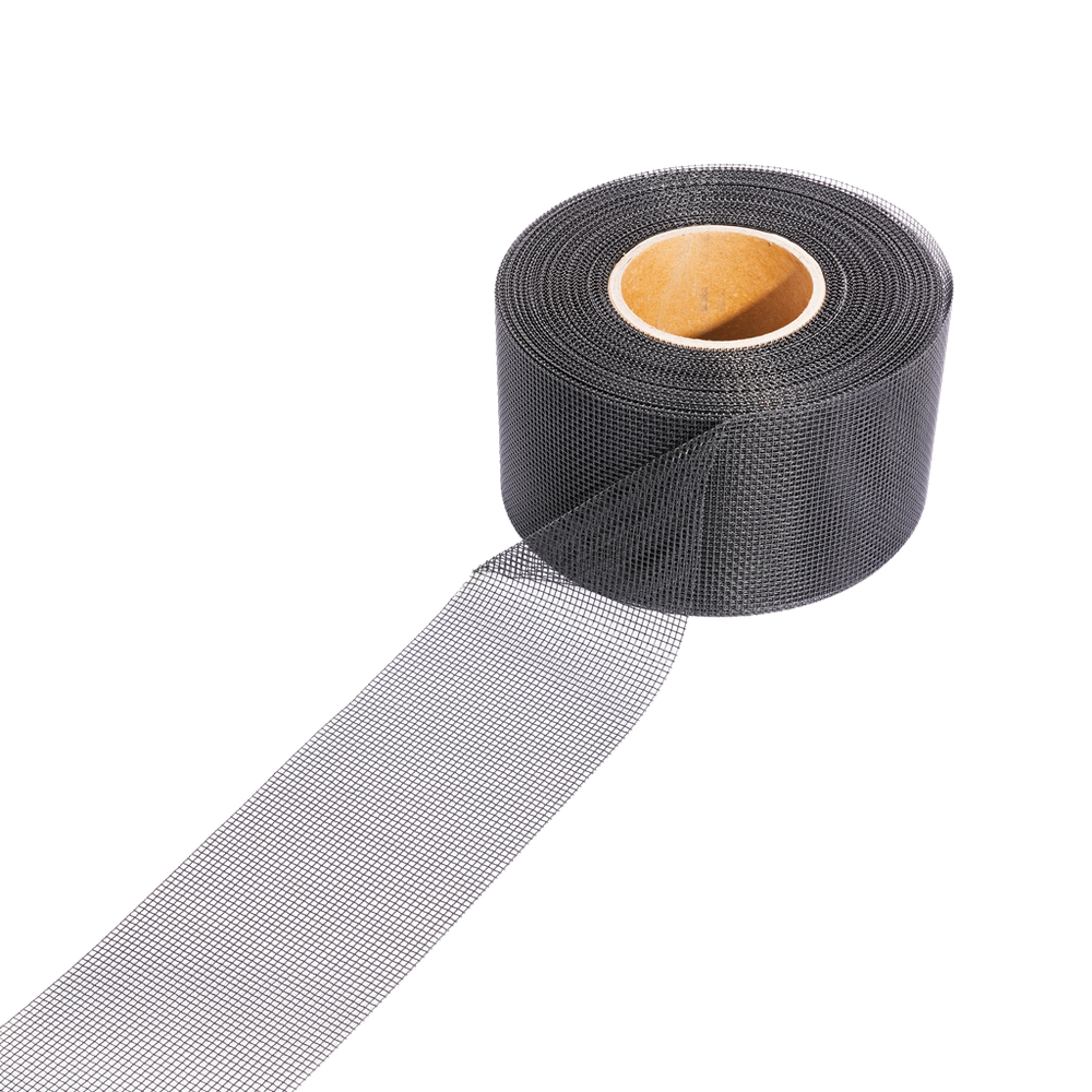 Ventilatieband RVS Zwart 30 m x 10 cm